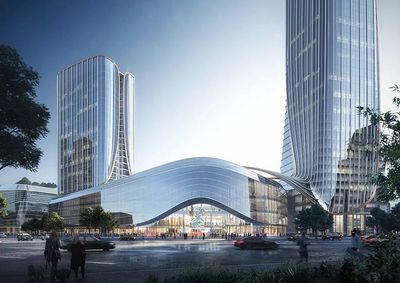 Aedas与电建成都院联合体赢得成都国际铁路港进出口商品展示交易中心项目